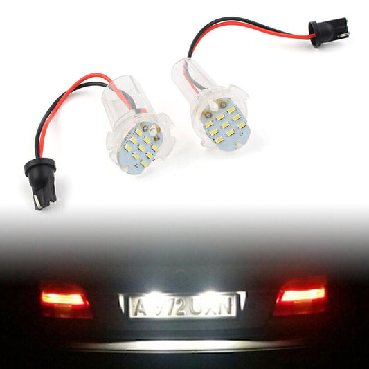 2X White LED License Number Plate Light for TOYOTA for Corolla Alphard Atis IST