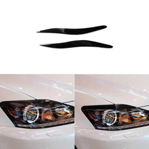 for Lexus IS250/300 06-12 Glossy Piano Headlights Eyebrows Trim Sticker