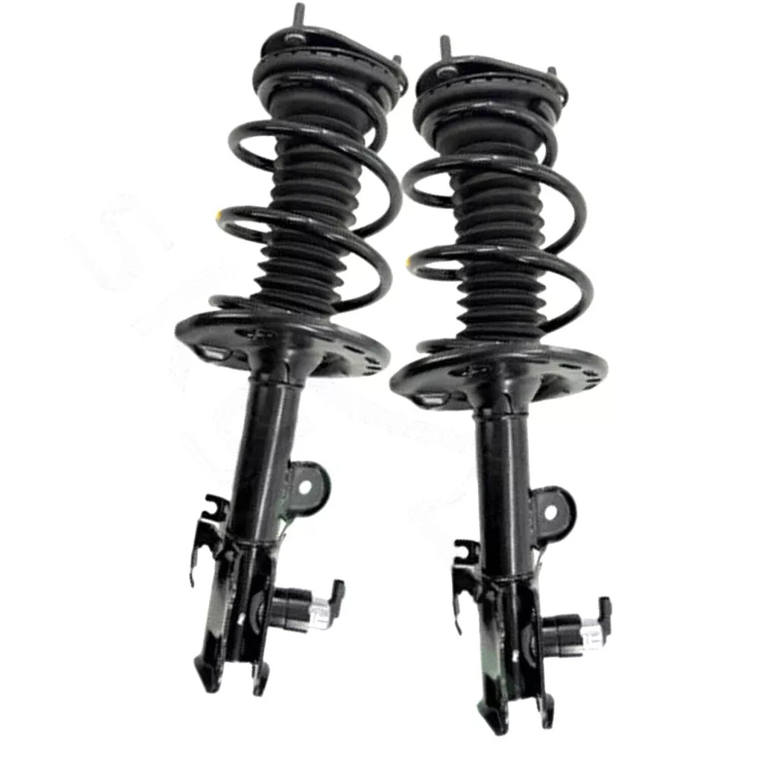 Two front ABC hydraulic shock absorber struts suitable for Mercedes W222 S550 560 600 S63 S65 AMG
