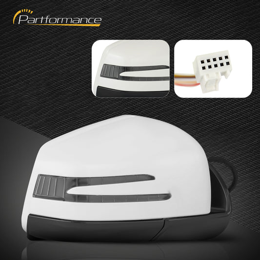 for Mercedes ML-Class GL-Class 2011/2012 White Mirrored Passenger Right