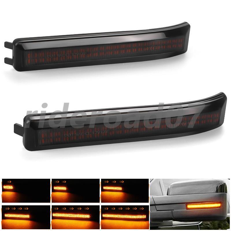 Sequential LED Side Mirror Turn Signal Light for Ford F-150 F150 2009-14