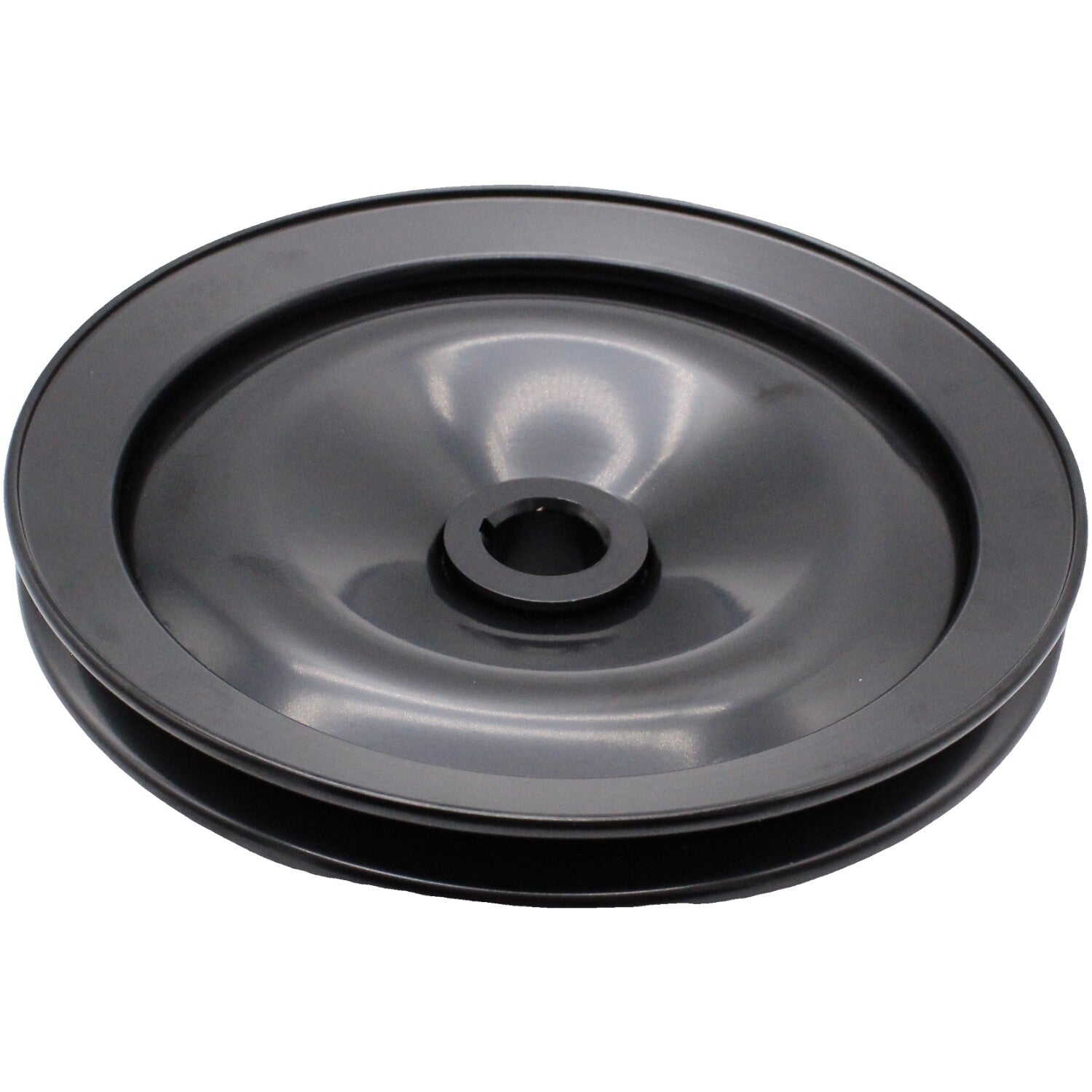 Black Power Steering Pump Single Groove Pulley Fits for Chevy for GMC Warranty NEW