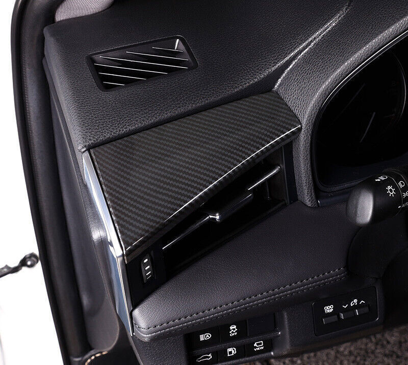 for Toyota for Avalon 2019-22 ABS Carbon Look Console Dashboard for Co -pilot Strip Cover