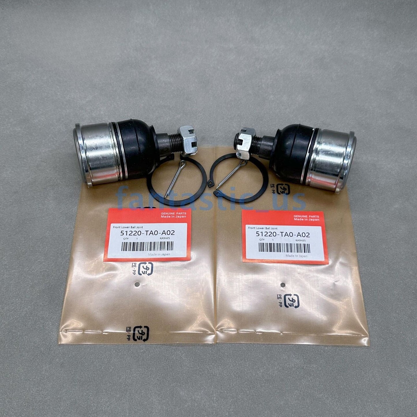 Equipment Manufacturer ( ) new 2-Piece Front Lower Ball Joint for Honda Accord 2008 - 2012 Crosstour 2010 - 2015