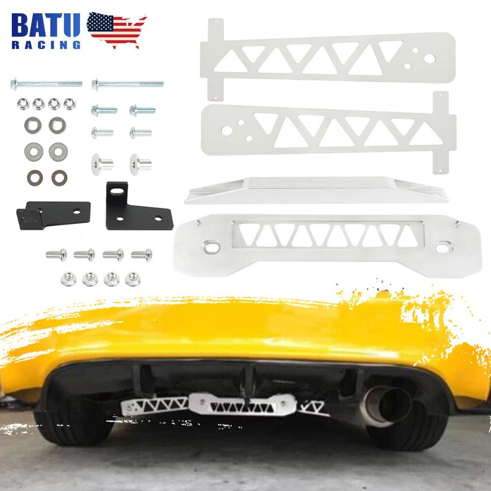 Rear Lower Control Arm Dummy+Subframe Brace+Tie Bar For 06-11 for Civic FD FB FG