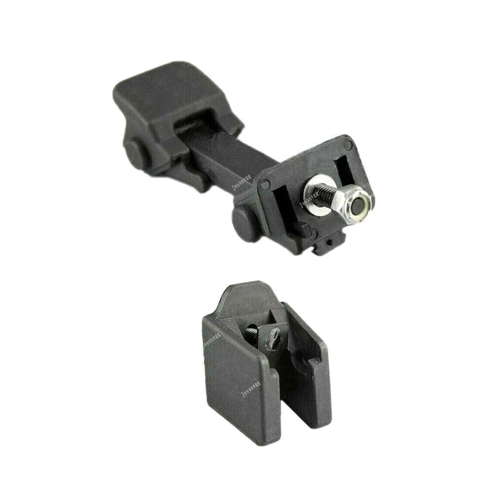Front Locking Hood Catch Lock Latch Brackets Kit Fit For 07-17 for Jeep for Wrangler JK