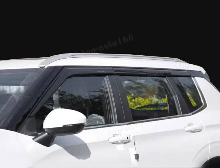 for Mitsubishi Outlander 2022-2024 Door Window Vent Visor Sun Rain Guard Covers