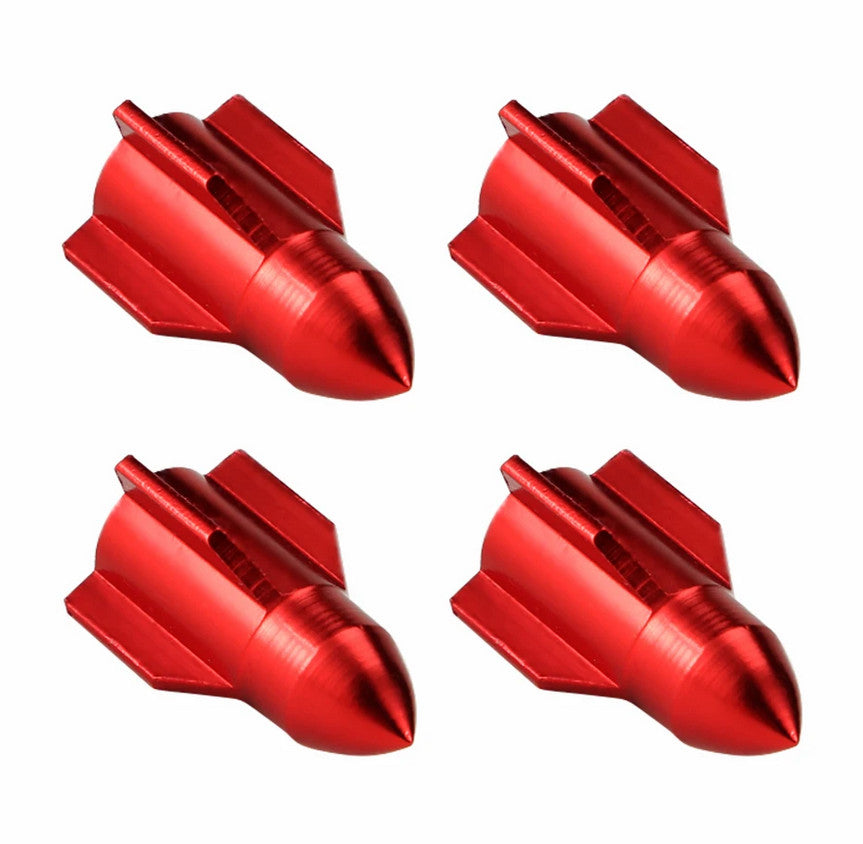 4-piece car tire valve cover rod air dust cover dustproof Neo chrome alloy bomb for Audi