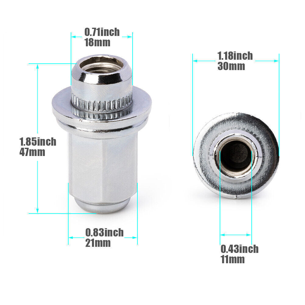 2X 90942-01058 Wheel Lug Stud +Nut for Toyota for SIENNA for LEXUS SC300 New 90942-02049