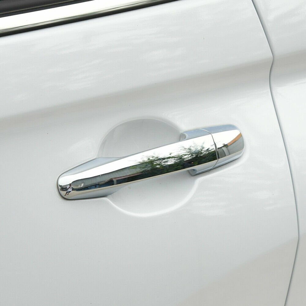 Chrome 8X Door Handle Cover Trim for Mitsubishi Montero / Pajero Sport 2020 2021