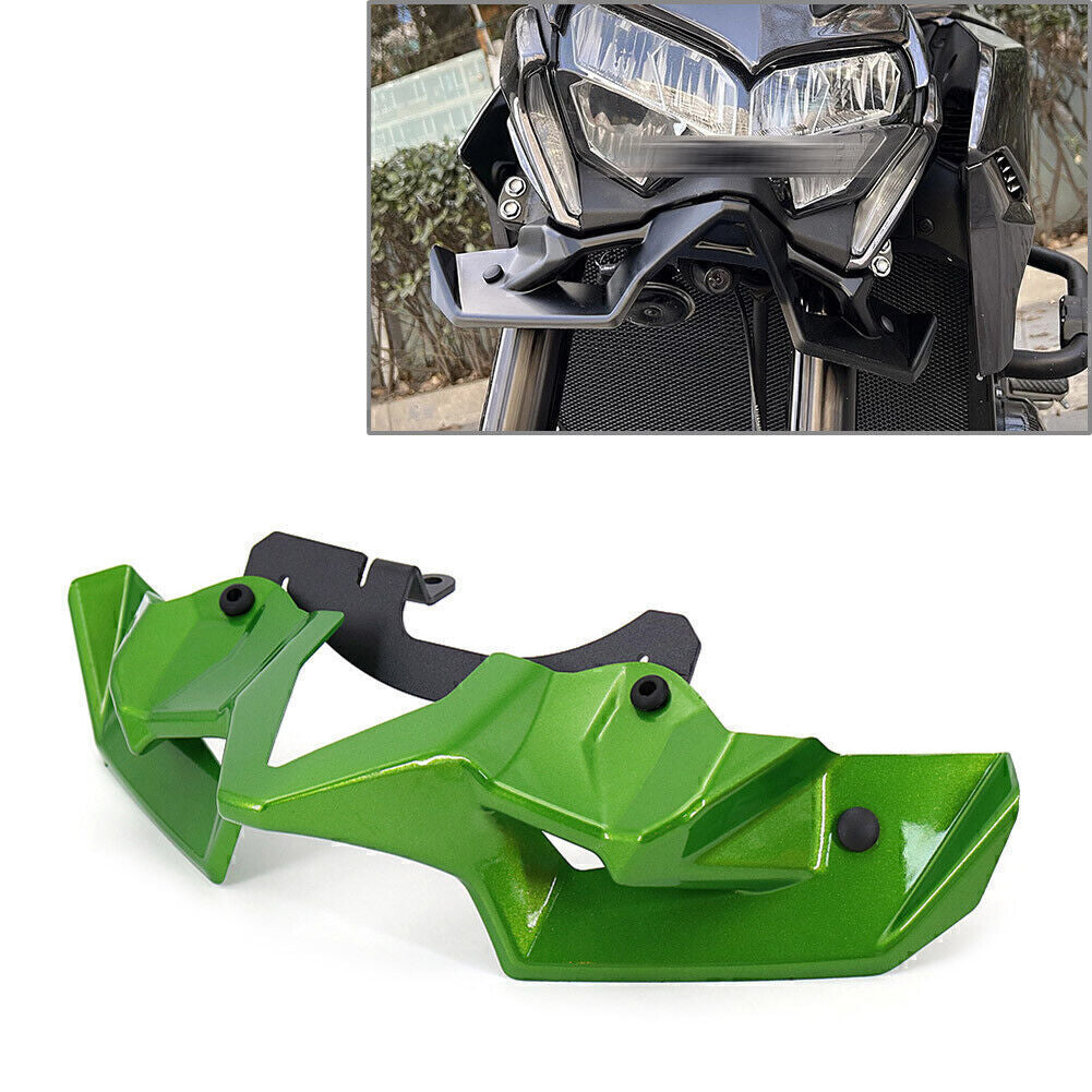Naked Front Spoiler Wing Aerodynamic Rear Spoiler f¨¹r for Kawasaki Z900 Gr¨¹n