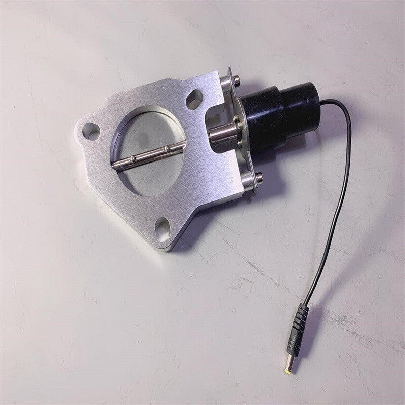 2.25-inch stainless steel connector electric exhaust valve motor kit and remote control switch