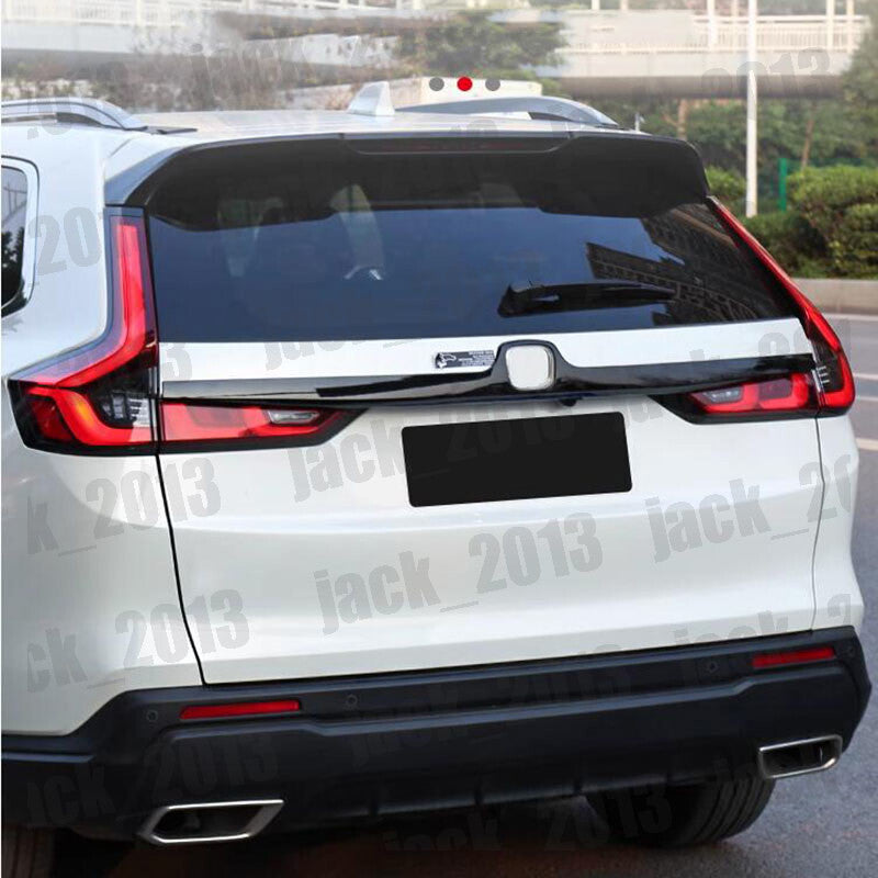 Glossy Black Rear Door Trunk Lid Molding Cover Trim for Honda CRV CR-V 2023-2025
