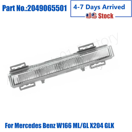 2049065501 RH Daytime Run Lamp Fog Light for Mercedes-Benz W166 ML/GL X204 GLK