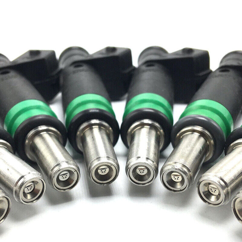 Set of 8 Fuel Injectors OE 7525721 For SIEMENS 04-2010 for BMW X5,745Li/i,645Ci,545i