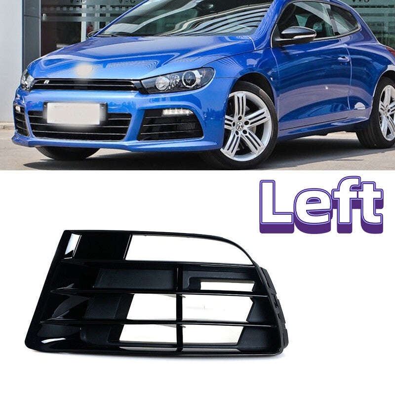 Left For 2009-2014 for VW Scirocco R Front Bumper Fog Light Lamp Cover Grille