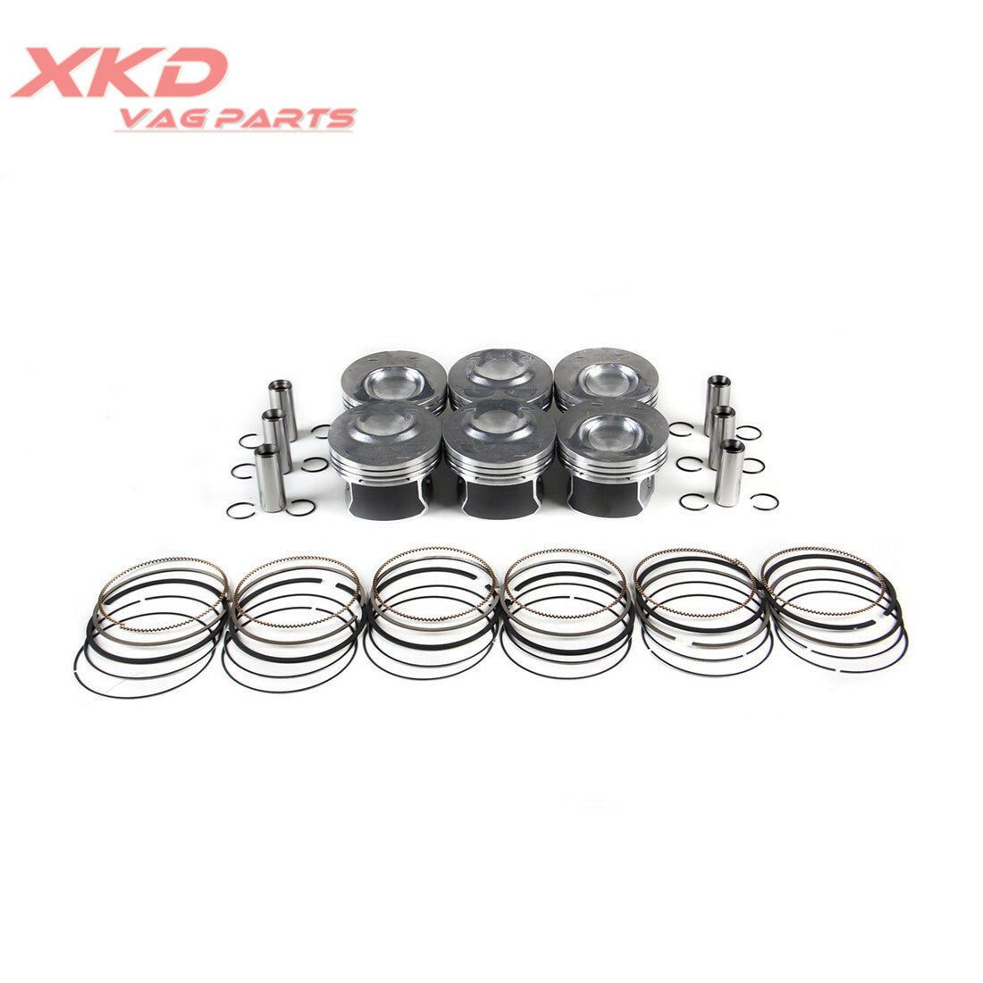 VR6 3.6L engine piston and piston ring kit for Volkswagen Touareg and for Audi Q7 03H198151B