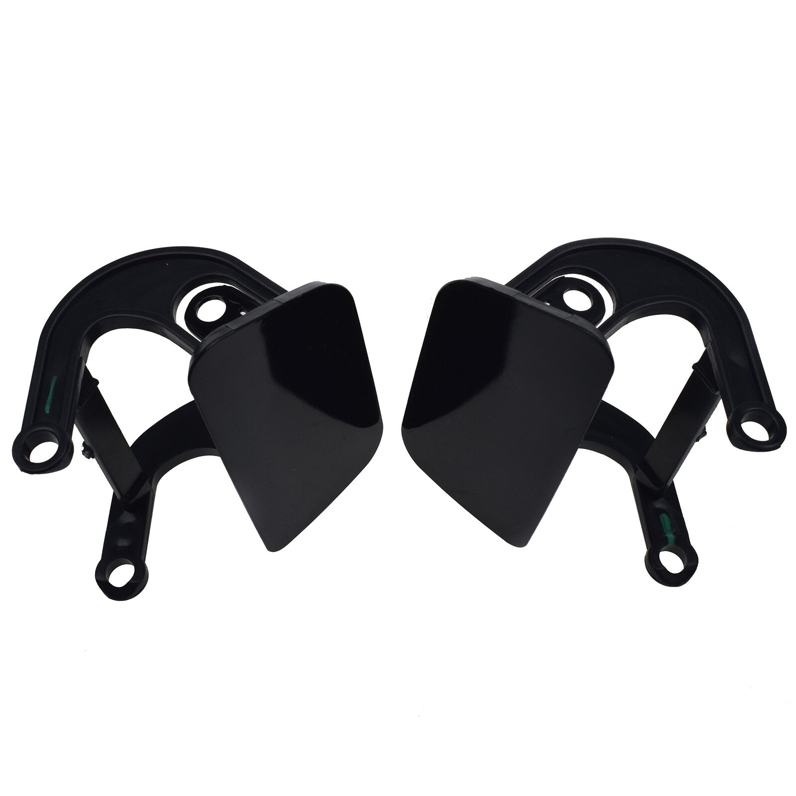 for BMW E60 E61 03-10 Headlight Washer Nozzle Cover Cap Flap  Lever Set
