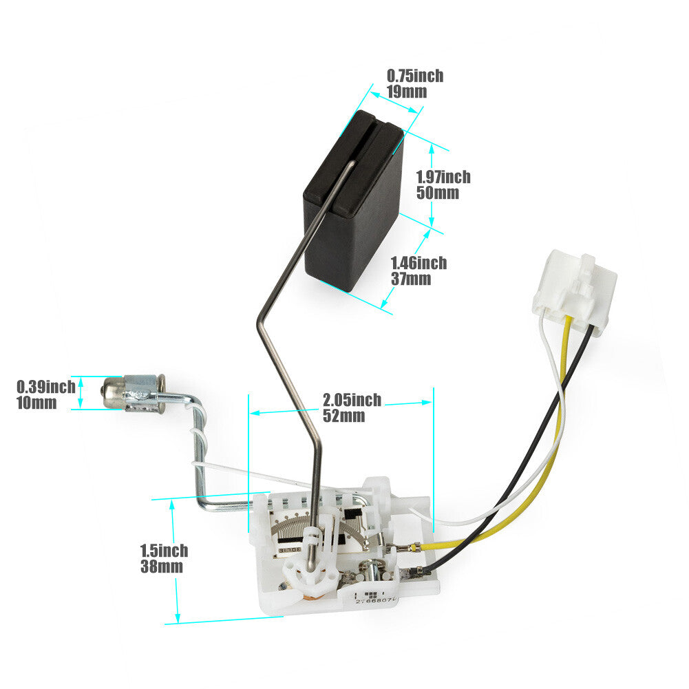 Fuel Tank Sending Unit 17630-S84-316 for Honda Accord 1998-2002 2.3L 3.0L US