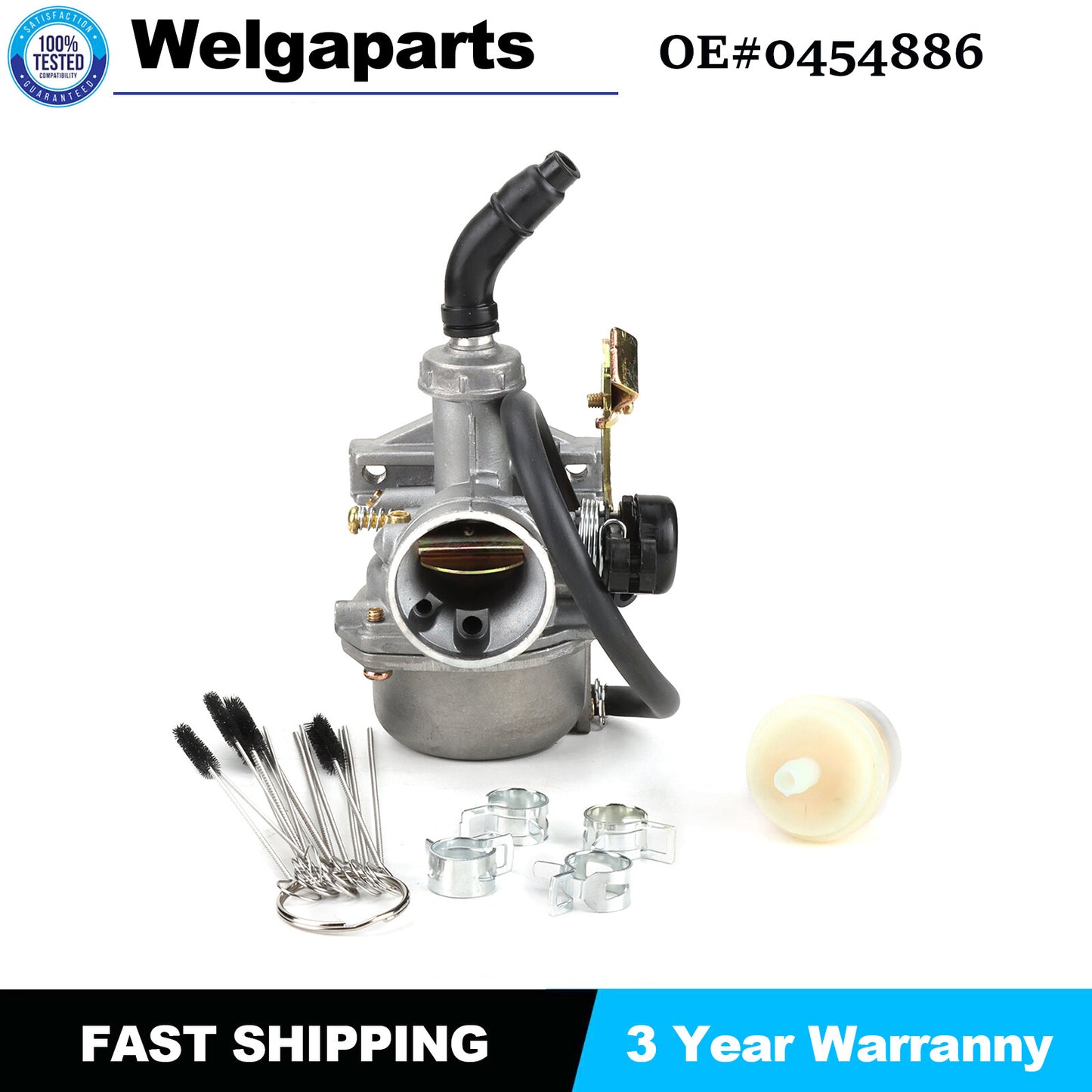 0454886 for Polaris Sportsman 90 07-2014 50 08-14 Outlaw 90 07-14 Carburetor Set
