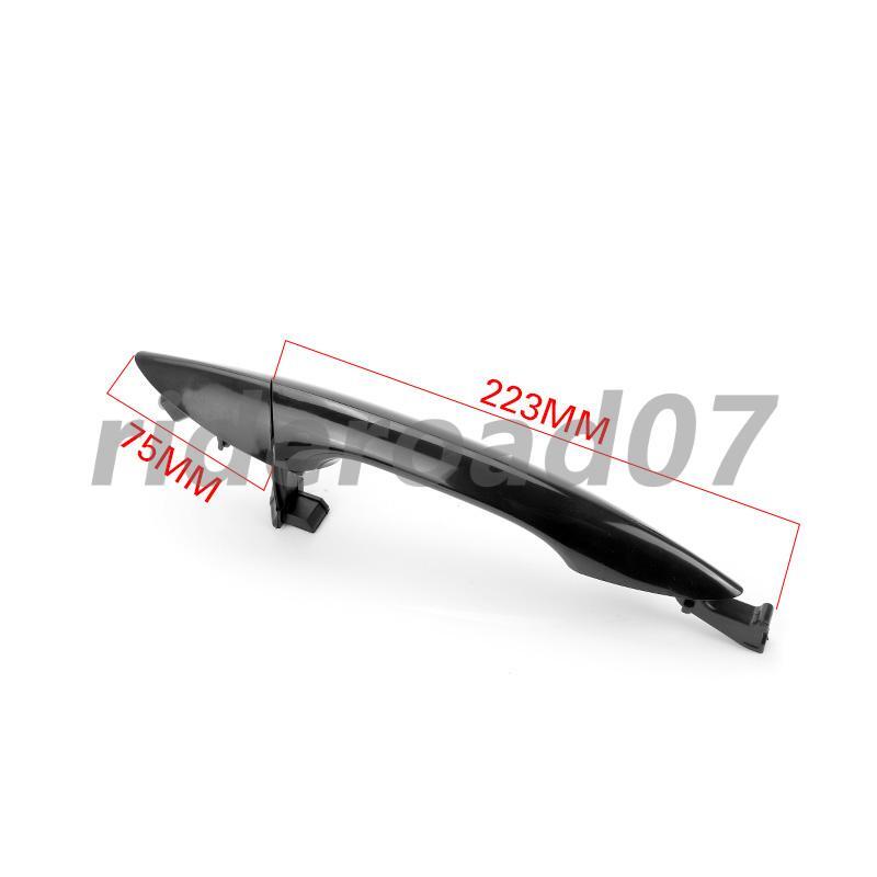 Front Right Exterior Door Handle Black Fit 2011-2016 for Hyundai for Elantra 826613X000
