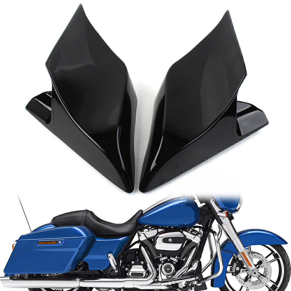 Stretched Extended Side Cover Panel Fit for Harley Touring Road Street Glide 2014-21