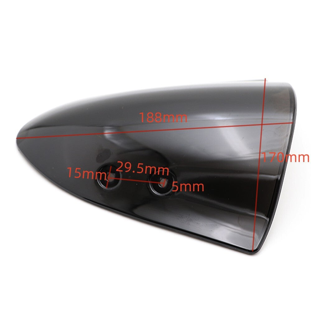 Motorcycle Front Windshield WindScreen Smoke for Kawasaki ER-6N 2012 2013 2014