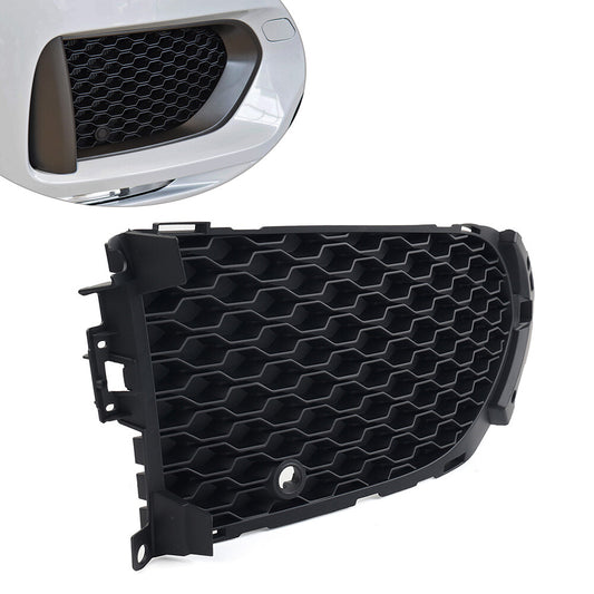 for Jaguar F-Pace Right Closed Mesh Front Bumper Fog Light Lamp Grill With PDC