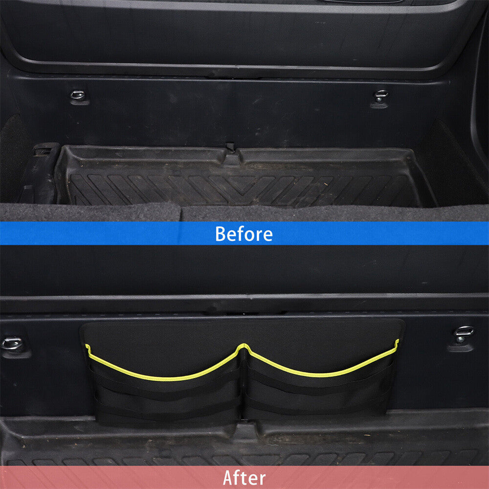 Rear Trunk Bed Side Multipurpose Storage Bag Organizer For Toyot@ for Sienna 2021-23