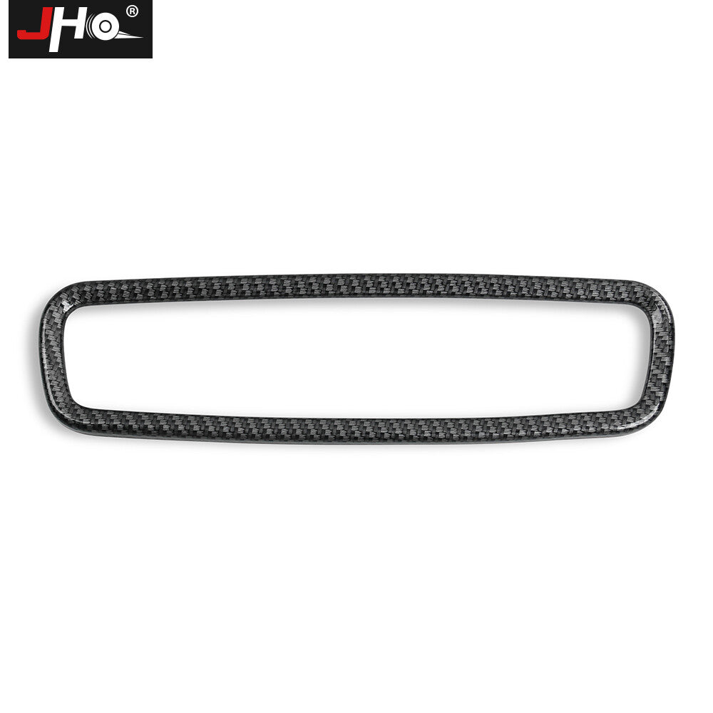 ABS Carbon Fiber Inner Rear View Mirror Cover Decor for 2013-2019 for Ford Explorer