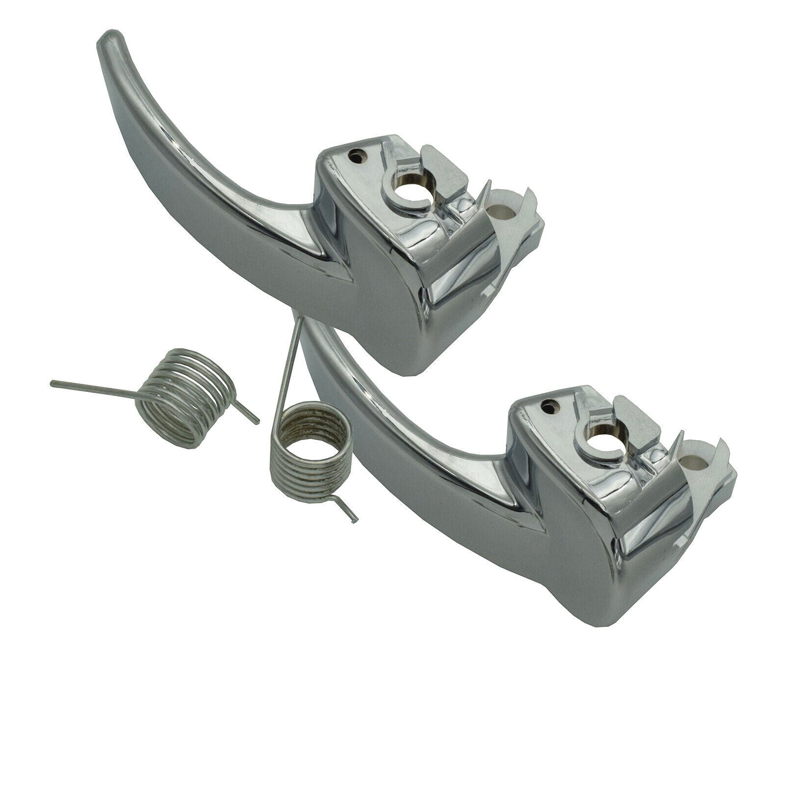 for Nissan Qashqai 2007-14 Pair Interior Door Handle Pull Button Chrome LH  RH
