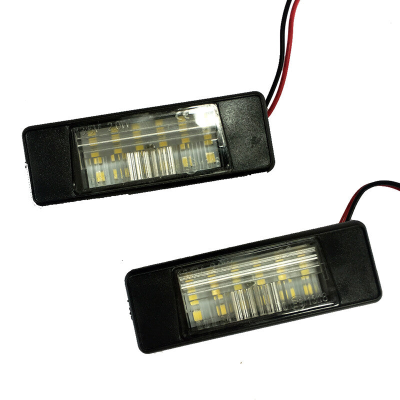 6500K Error LED Number License Plate Light Lamp for NISSAN QASHQAI X-TRAIL