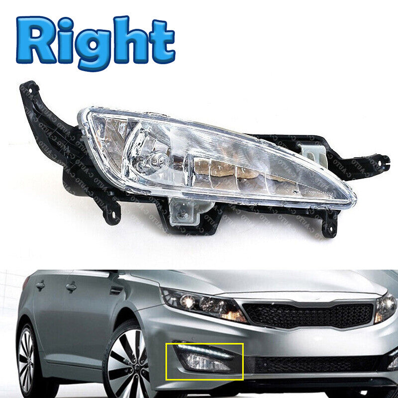 Right Front bumper Fog light Daytime Running Lights for Kia Optima 2011-2013