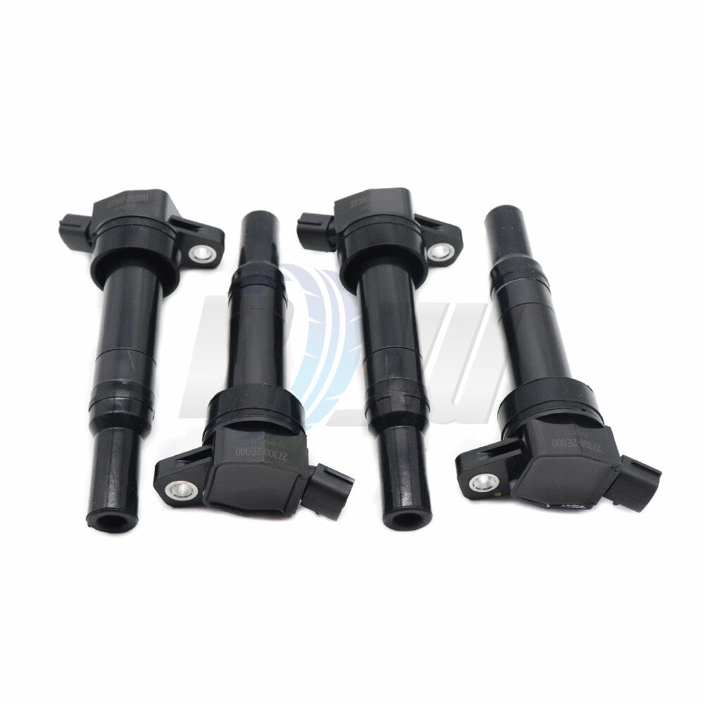 Four ignition coils suitable for Elantra for Tucson for Kia Forte 1.8L and 2.0L models, UF651 27300-2E000