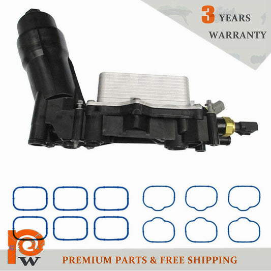 68105583AF Oil Cooler Filter Adapter Housing for Jeep for Chrysler for Dodge 3.6 2014-17