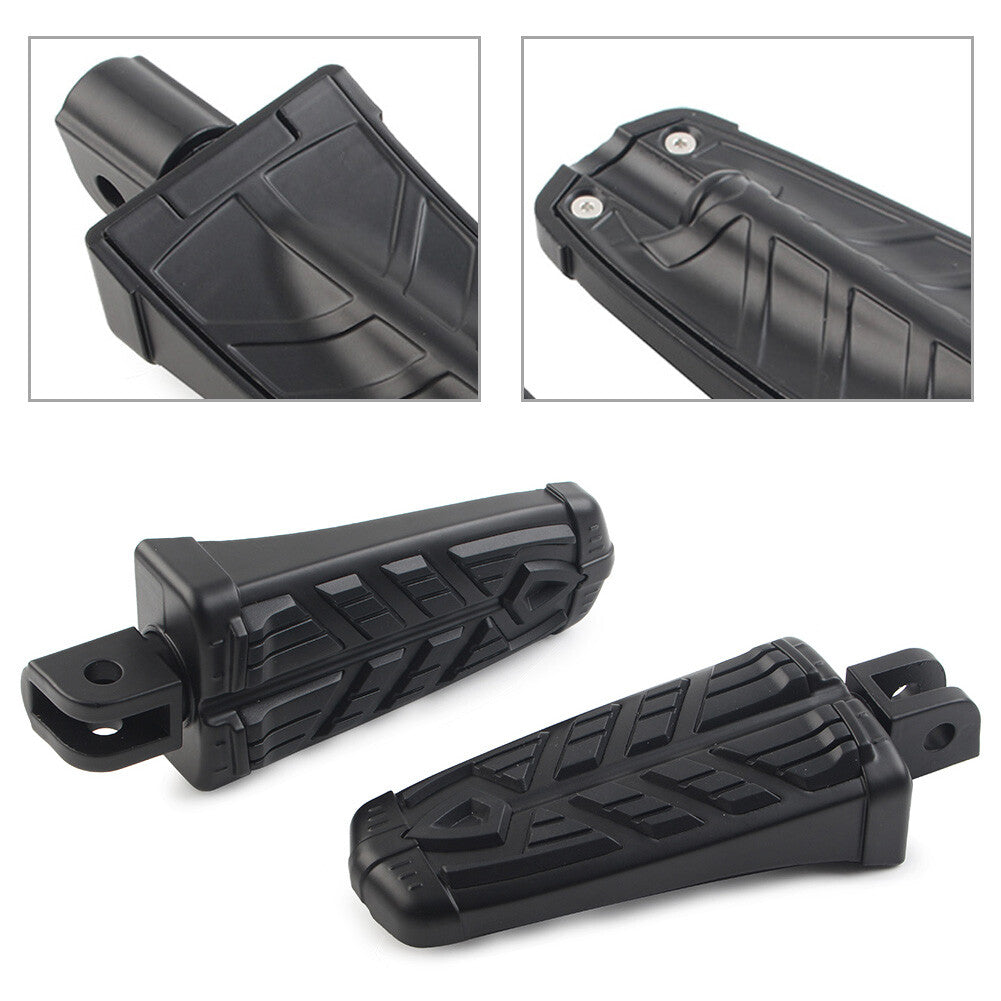 2x Fu?rasten Fu?rasten Fu?rasten F¨¹r for Honda CBR900RR Interceptor VFR800 Schwarz