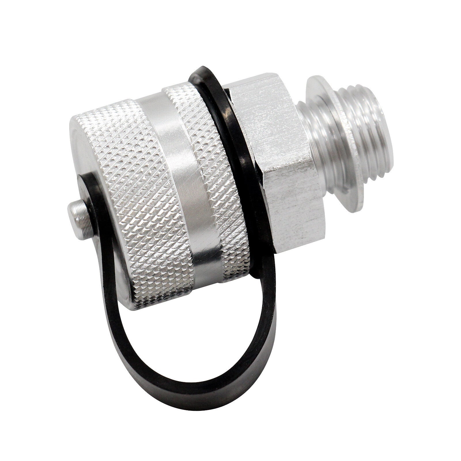 Quick Twist drain valve for M14-1.50 stainless steel drain hose accessories - no mess.