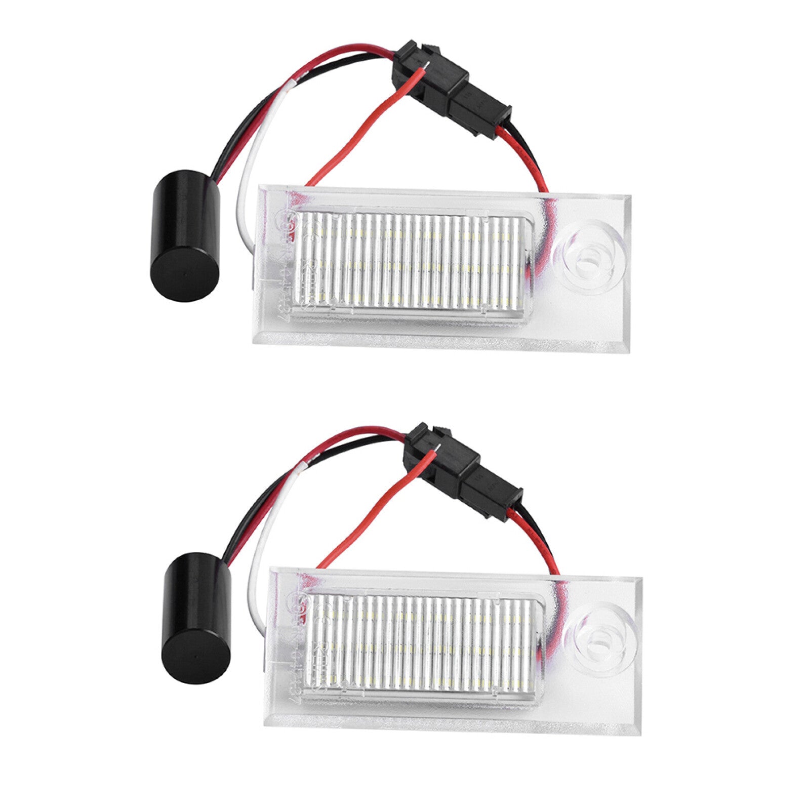 1Pair 6500K LED License Number Plate Lamp Light for Audi A6 C5/4B Sedan 97-04