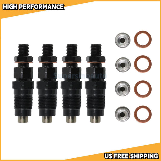 4PCS D21 2.7L Engine Fuel Injectors 16600-43G23 For Diesel for NISSAN NAVARA TD27