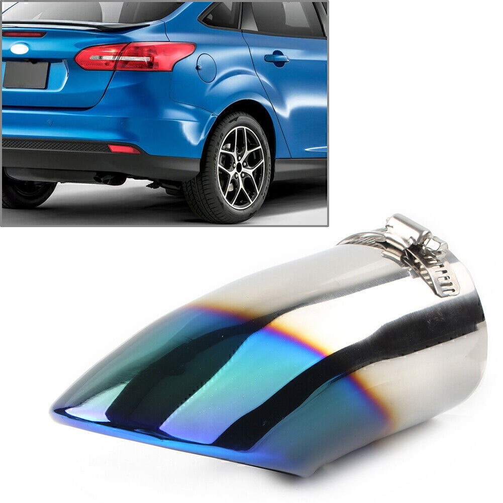 Car Stainless Steel Rear Exhaust Pipe Tail Muffler Tip For 2011-2016 for Ford Focus