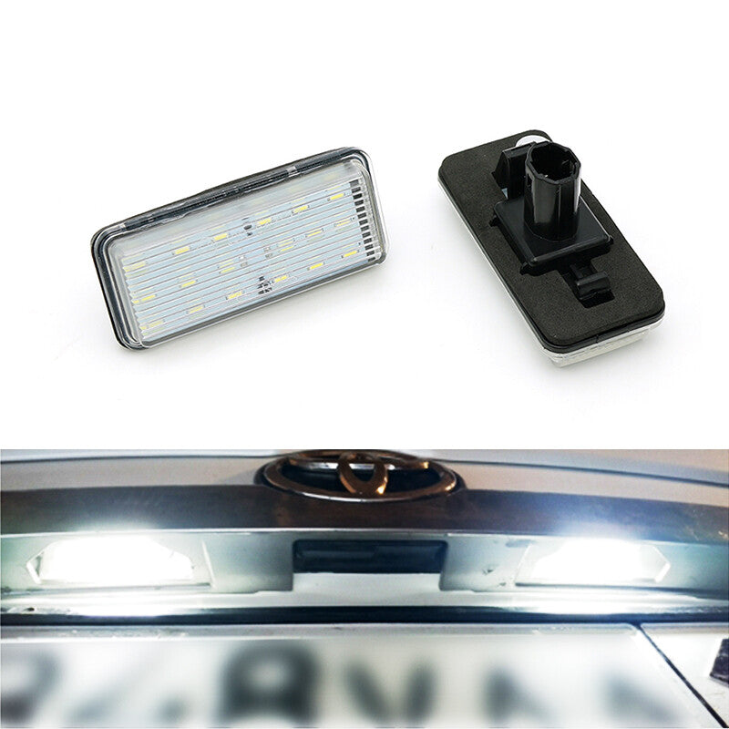 2Pcs Rear LED Number License Plate Light Lamps for Lexus GX470 2002-2019 US