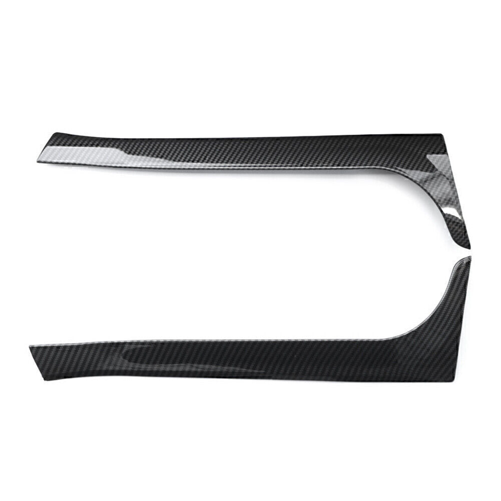 2x Rear Window Side Spoiler Canard Splitter Trim for VW for Golf 6 Mk6 2009-2013