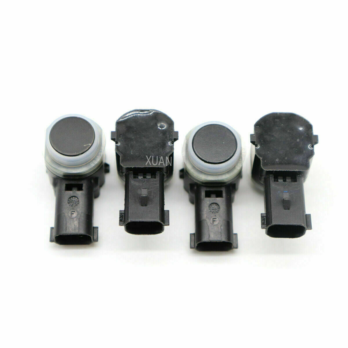 4-pack Parking Assist PDC Sensors 8A53-15K859-ABW suitable for Lincoln , for Ford , and for Mercury vehicles.