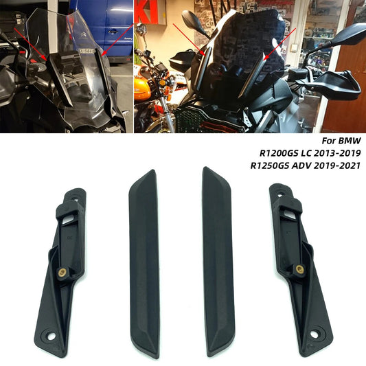 Windscreen Windshield Wind Screen Trim Strip for BMW R1200GS R 1200 GS LC ADV