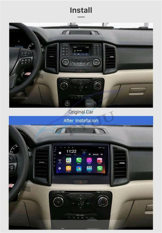 Player WiFi for Ford Ranger 16-19 9 Car Android 10.0 GPS Navigation Multimedia