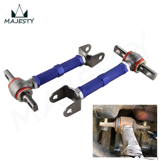 Rear Adjustable Camber Kit For 02-06 for Acura RSX 2001-2005 for Honda for Civic 02-05 Blue