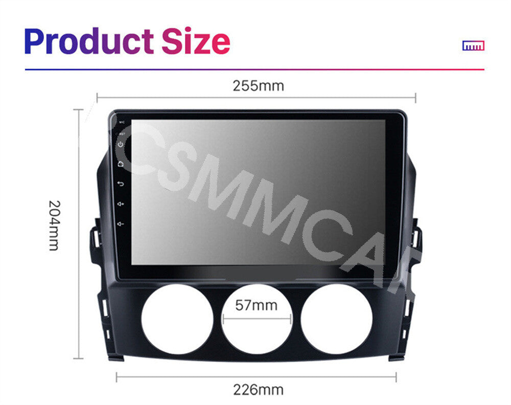 Android 13 Car Stereo GPS Wifi Head Unit For CarPlay Fit for Mazda MX5 2009-2015