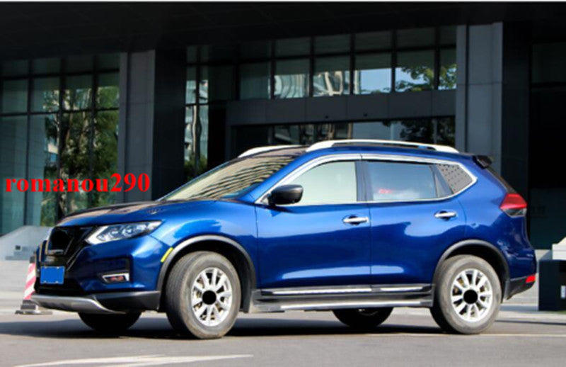 for Nissan Rogue Sport 17-22 Chrome Window Visors Sun Rain Guard Vent Shade Trim