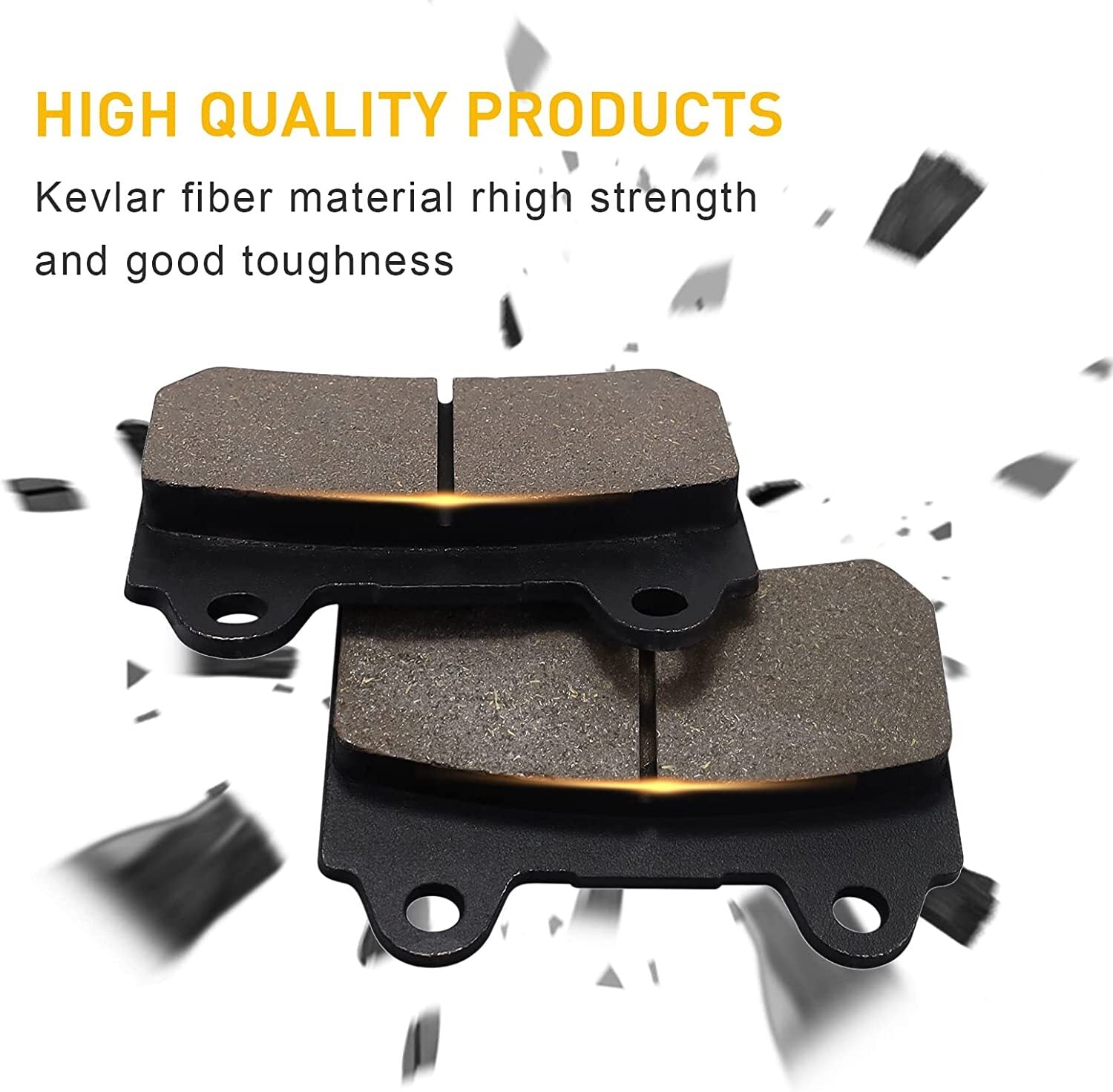Front Rear Brake Pads for Yamaha XV1600 Silverado 2007-2009 XV1600 Wildstar 1999