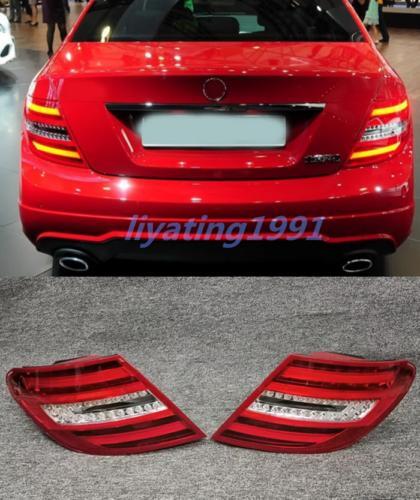 The W204 LED taillights are compatible with for Mercedes-Benz C-Class, C250, C300, C63, and AMG models.